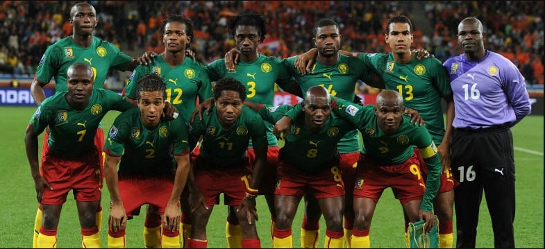 喀麦隆国家男子足球队主力阵容图（最佳阵容）