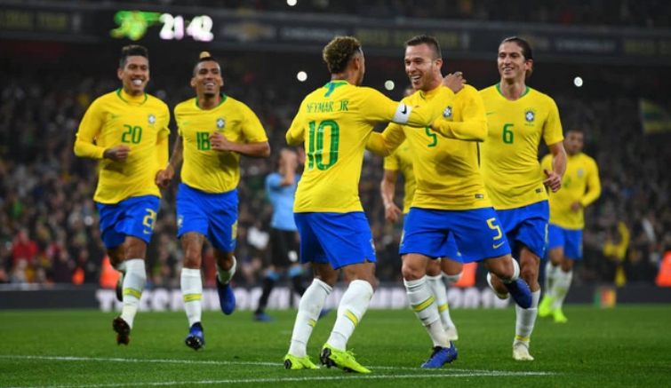 巴西国家男子足球队图片