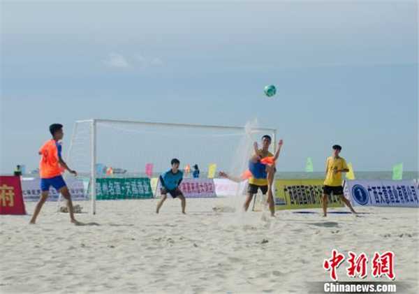 沙滩足球规则(2019年全国沙滩足球锦标赛预选赛（北海赛区）开赛)