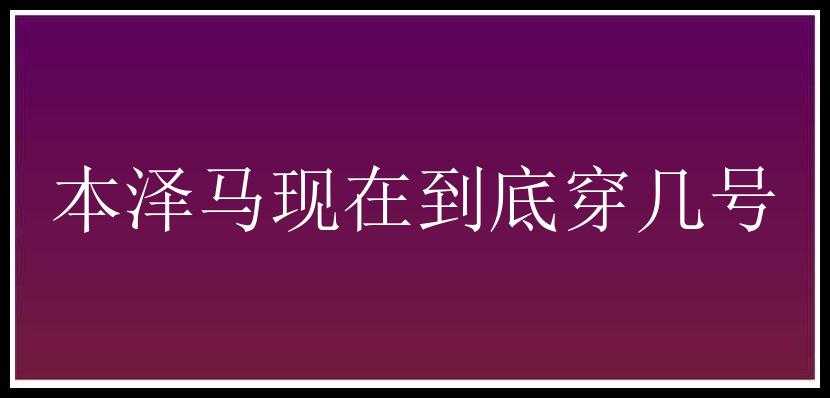 本泽马现在到底穿几号